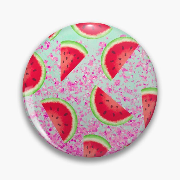 Artikelvorschau, Wassermelonen-Streuselparty – Sommerfruchtmuster entworfen und verkauft von Linda Roisum.