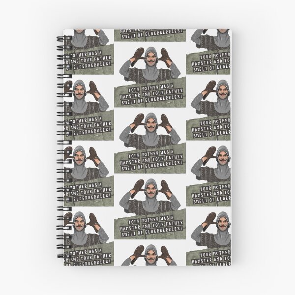 Item preview, Your Mother Was a Hamster – Monty Python Quote Design designed and sold by Splendid Scibbles.