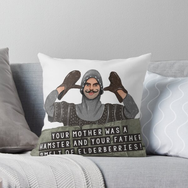Item preview, Your Mother Was a Hamster – Monty Python Quote Design designed and sold by Splendid Scibbles.