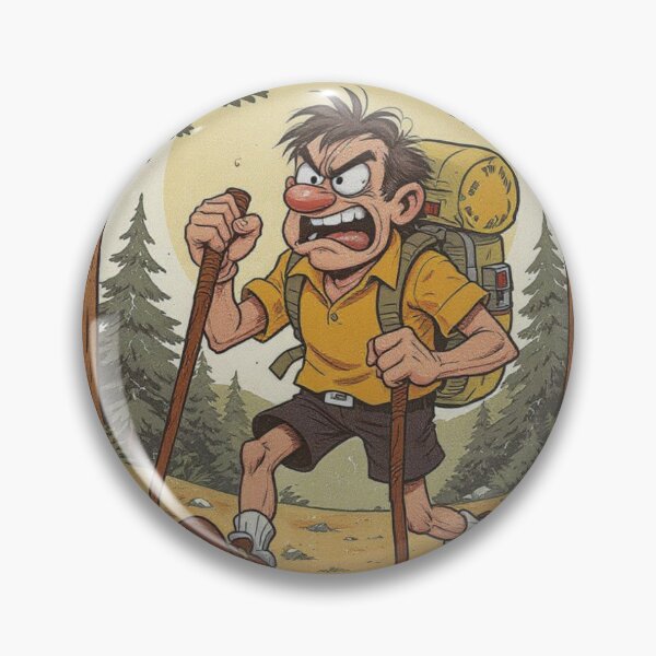 Item preview, I Hike So I Don't Punch People – Funny Camping Shirt designed and sold by Qonli-Officjal.