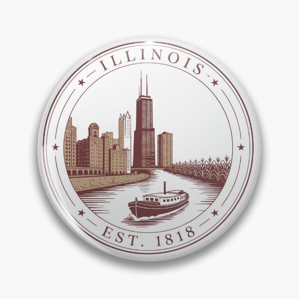 Item preview, I love Illinois designed and sold by BLUEFOX05.
