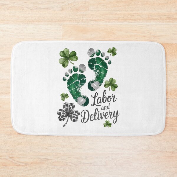 Item preview, Labor and Delivery Nurse, L&D Saint Patrick’s Day,NICU Nurse designed and sold by BakeryDozen.