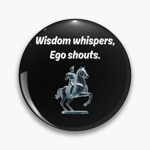 Item preview, Wisdom whispers, ego shouts - Marcus Aurelius White Zircon Stone Stoic Statue designed and sold by LexaArtworks.
