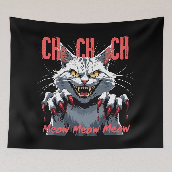 Item preview, Ch Ch Ch Meow Meow Meow designed and sold by NomadConceptions.