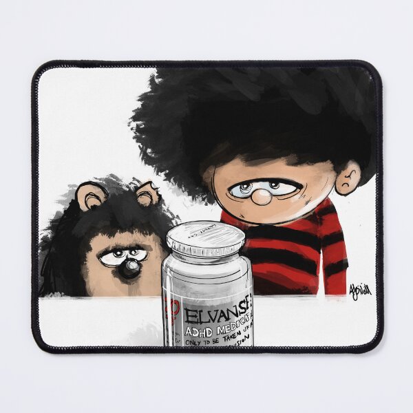 Item preview, The Menace Meets His Match designed and sold by SitDownAJ.