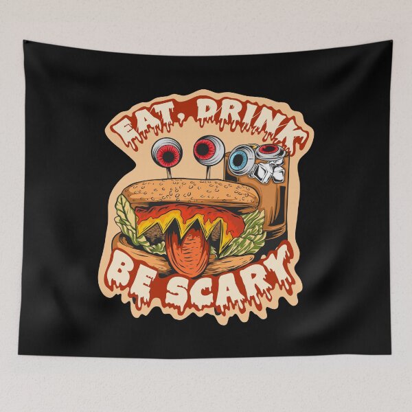 Item preview, Halloween Vintage - Be Scary designed and sold by DIRTYSKETCHH.