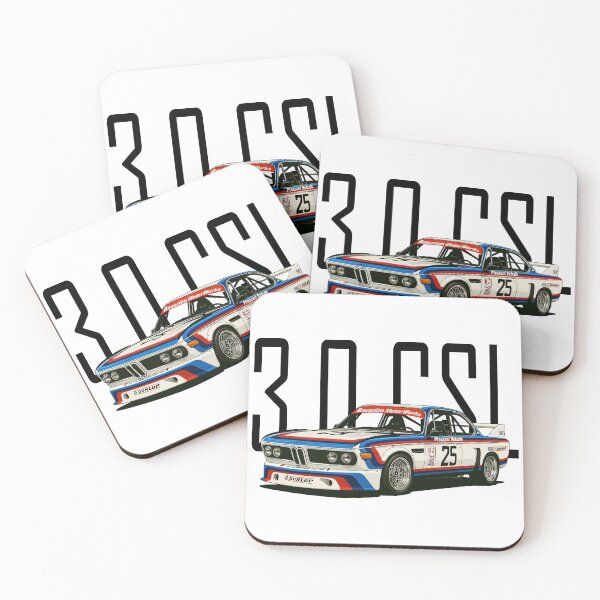 Item preview, Classic German Racing Icon 3.0 CSL designed and sold by BronArtworks.