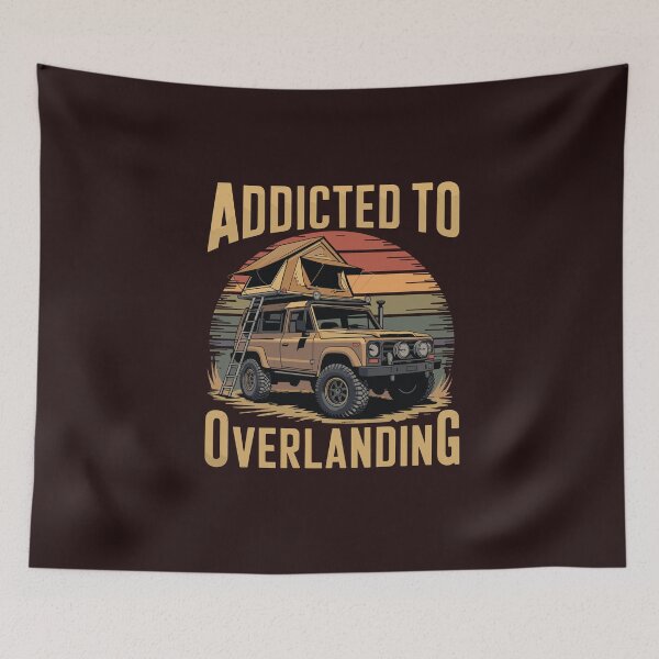 Item preview, Weekend Forecast Overland Camping Off-Road Adventure Overlanding Tee designed and sold by BellaFShop.
