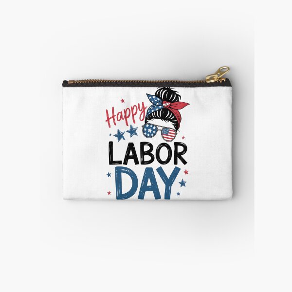 Item preview, Messy Bun Labor Day USA Flag designed and sold by BakeryDozen.