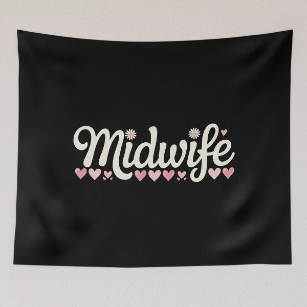 Item preview, Midwife Nurse Valentines Day Labor And Delivery Nursing Love designed and sold by BakeryDozen.