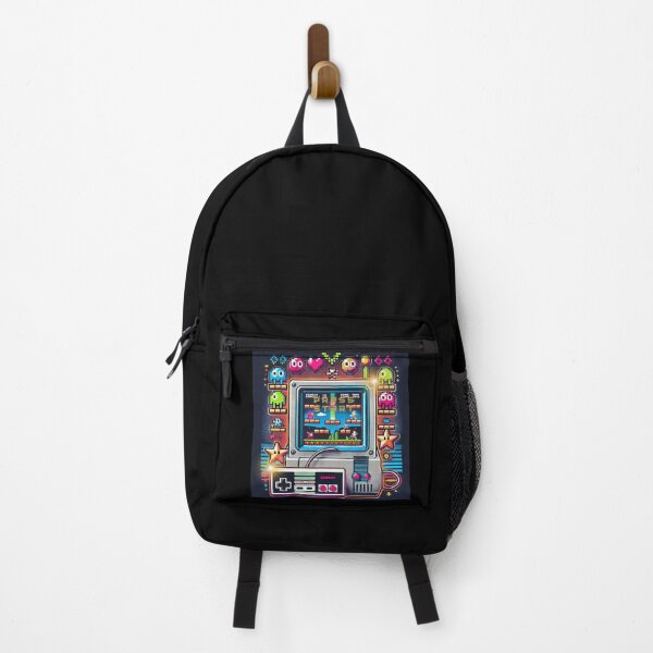 Artikelvorschau, Vintage Retro Computer – Klassische 80er-Jahre-Gaming-Nostalgie-Grafik entworfen und verkauft von Lunaria Arts.