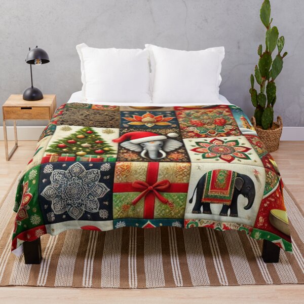 Item preview, Festive Fusion Tapestry designed and sold by Oonward2021.