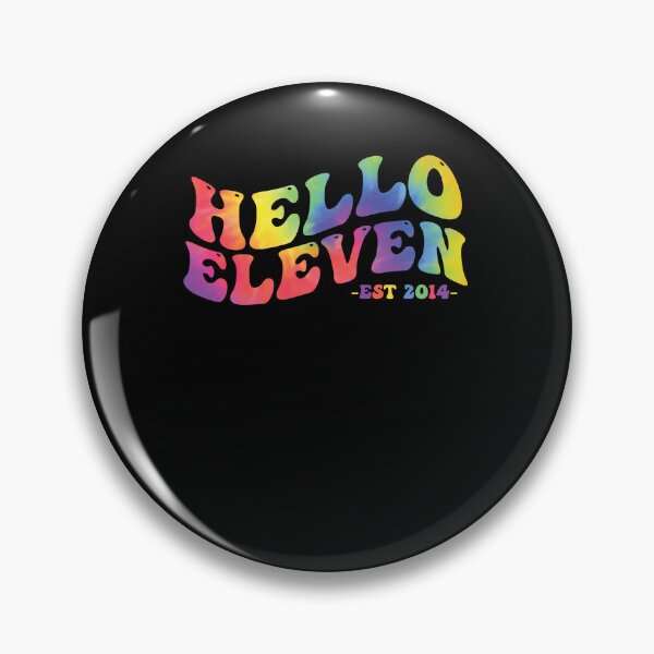 Artikelvorschau, Hello Eleven Est 2014 11. Geburtstag Mädchen Junge Fun Party T-Shirt entworfen und verkauft von BellaFShop.