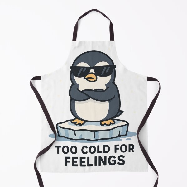 Item preview, An angry little penguin with sunglasses, middle finger energy – but childish designed and sold by ADROO.