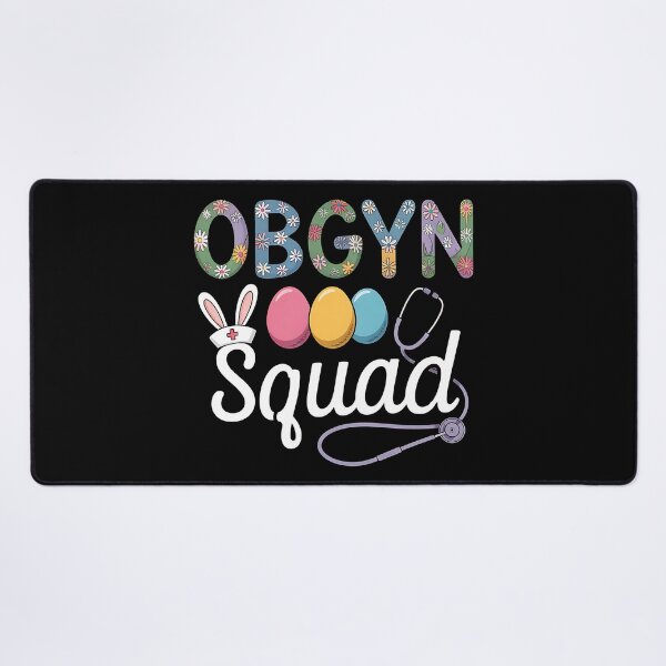 Item preview, OBGYN Squad Eggs Easter Obstetrician Gynecologist Nurse designed and sold by BakeryDozen.