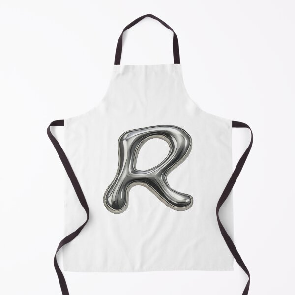Item preview, Initial R - 3D Liquid Metal Font designed and sold by uncoXab.