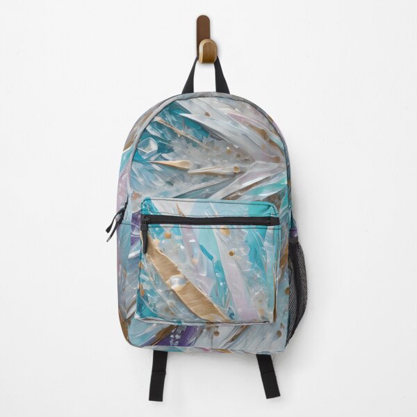 Item preview, Abstract Ice Crystal Burst in Pastel Tones designed and sold by ColorMotionArt.