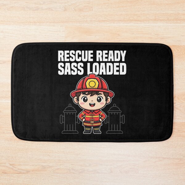 Item preview, RESCUE READY, SASS LOADED - FIREFIGHTER designed and sold by KEF Custom.