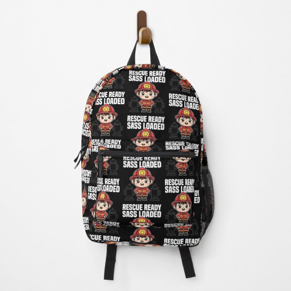 Item preview, RESCUE READY, SASS LOADED - FIREFIGHTER designed and sold by KEF Custom.