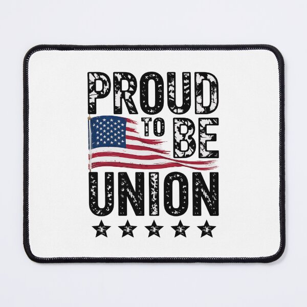 Item preview, Proud To Be Union Flag American - Labor Day designed and sold by BakeryDozen.