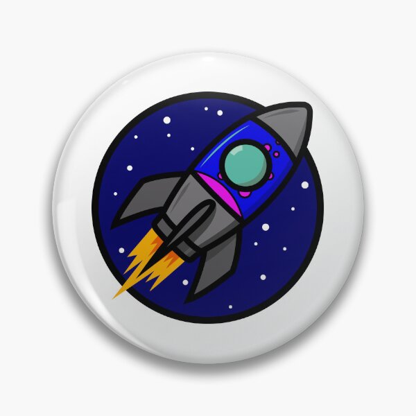 Item preview, Lava Lamp Lunar Rocket designed and sold by MonkeyRed_Art.