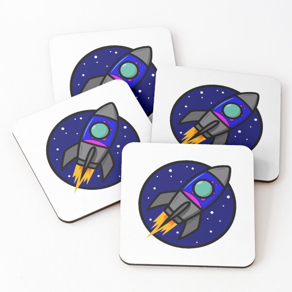 Item preview, Lava Lamp Lunar Rocket designed and sold by MonkeyRed_Art.