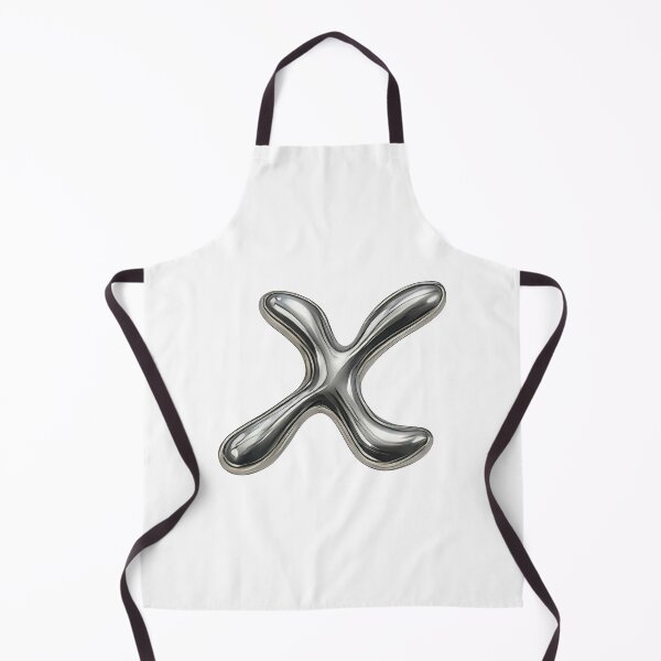 Item preview, Initial X - 3D Liquid Metal Font designed and sold by uncoXab.