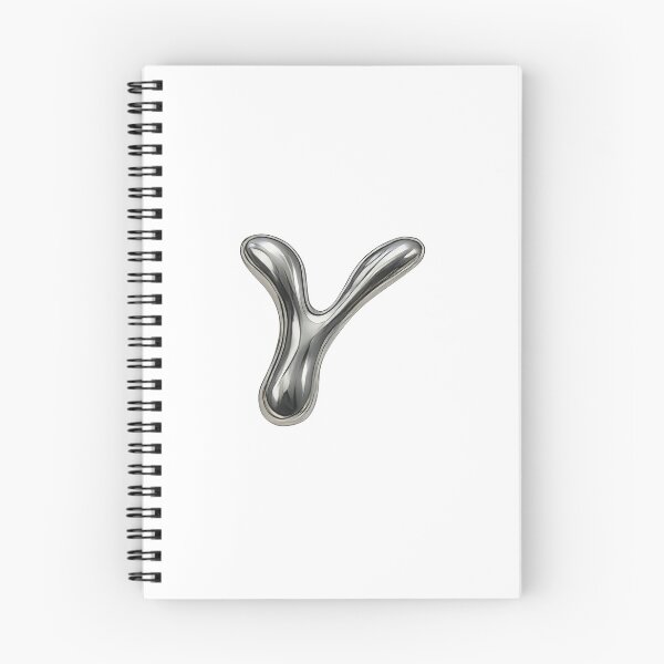 Artikelvorschau, Initial Y – 3D-Flüssigmetallschriftart entworfen und verkauft von uncoXab.
