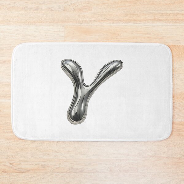 Item preview, Initial Y - 3D Liquid Metal Font designed and sold by uncoXab.