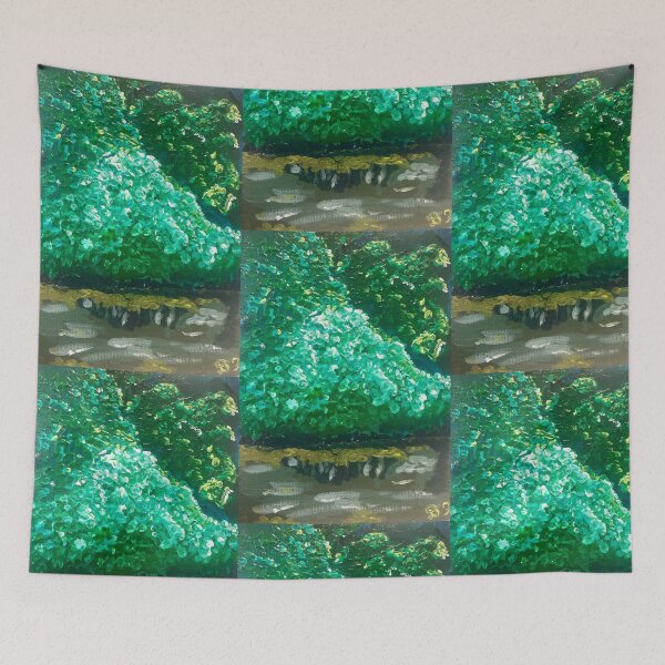 Item preview, Lush Pond in NYC Painting  designed and sold by drfriedman1976.
