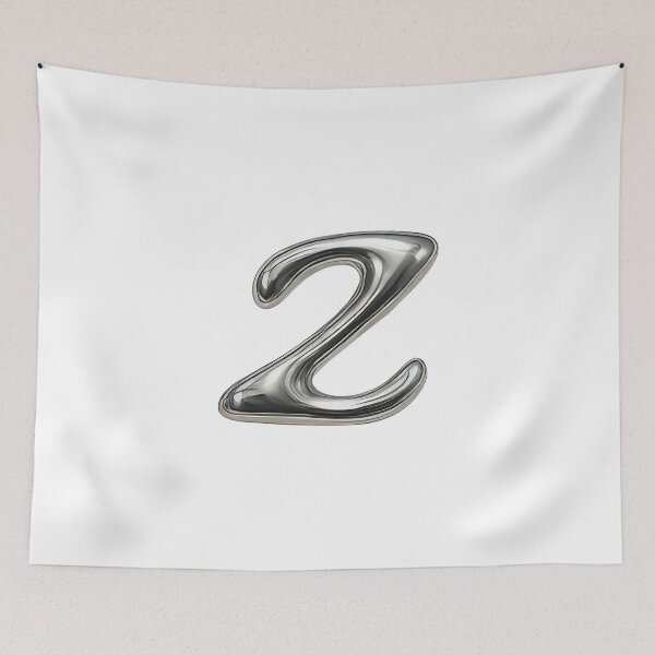Item preview, Initial Z - 3D Liquid Metal Font designed and sold by uncoXab.