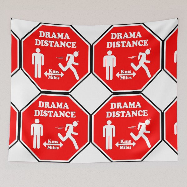 Item preview, Drama distance designed and sold by Yamy Morrell Art and Design.