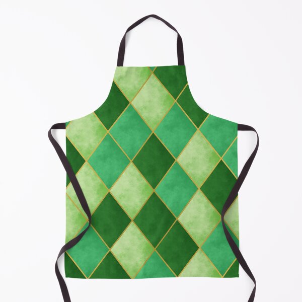 Item preview, Green Diamond Lattice Pattern designed and sold by Linda Roisum.