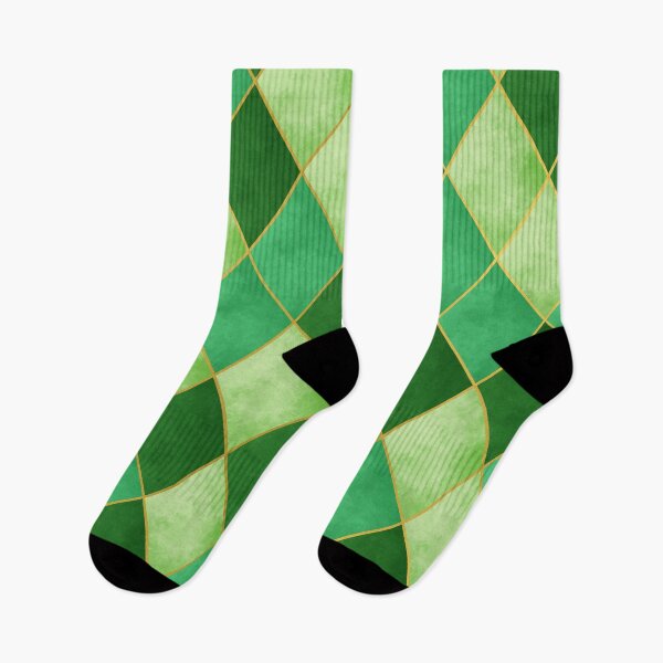 Item preview, Green Diamond Lattice Pattern designed and sold by Linda Roisum.