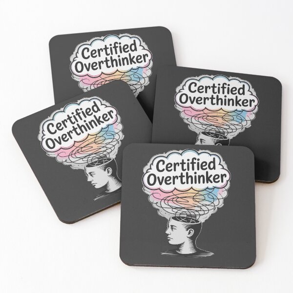 Item preview, Certified Overthinker designed and sold by Ketique.
