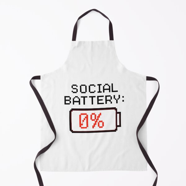 Item preview, Social Battery: 0% designed and sold by Uglyandcute.