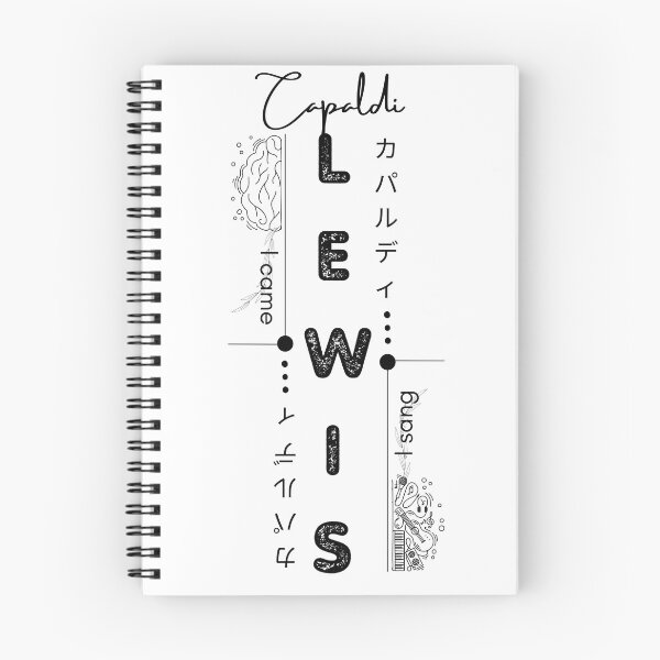 Item preview, Lewis Capaldi T-Shirt Design designed and sold by LunaLoop.