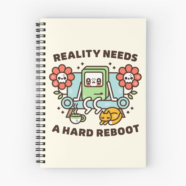Item preview, Reality Needs a Hard Reboot – Existential Retro Computer Design designed and sold by musingtreeart.