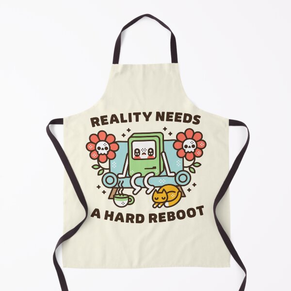 Item preview, Reality Needs a Hard Reboot – Existential Retro Computer Design designed and sold by musingtreeart.