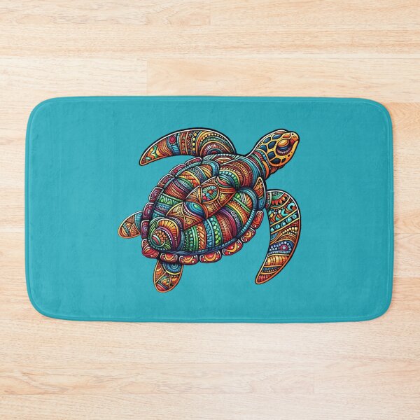 Item preview, Totle the Tribal Turtle – Transparent Background Design designed and sold by Zaru Art Studio.