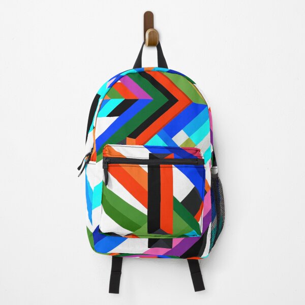 Item preview, Bold 3D Geometric Starburst – Colourful Abstract T-Shirt for Art & Design Lovers designed and sold by paulo silveira.