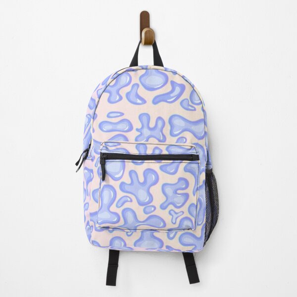 Item preview, Blue glossy liquid shapes designed and sold by OM-lova.