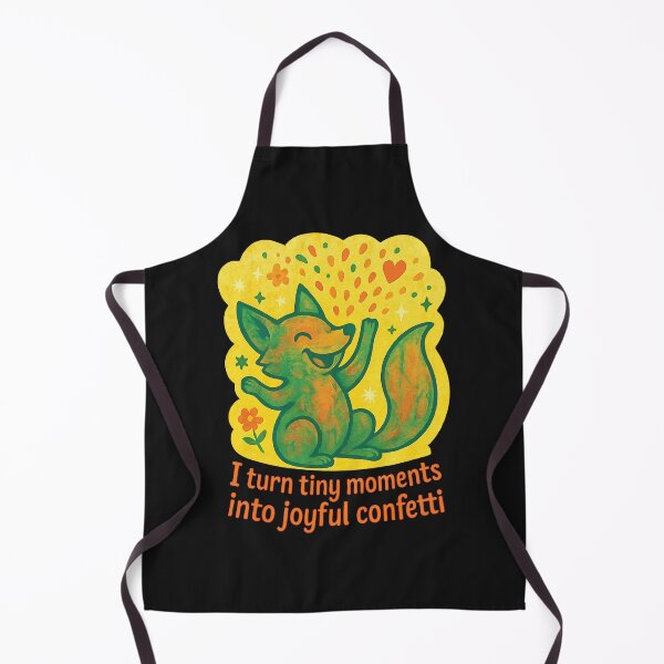 Item preview, Joyful Fox Positive Vibes designed and sold by Madeline Binder Art & Design.