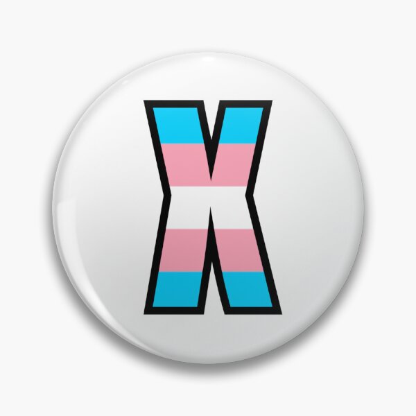 Item preview, Transgender Pride Flag X designed and sold by Widdershins  Art.