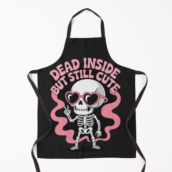 Item preview, Dead Inside But Still Cute Skeleton designed and sold by Ketique.