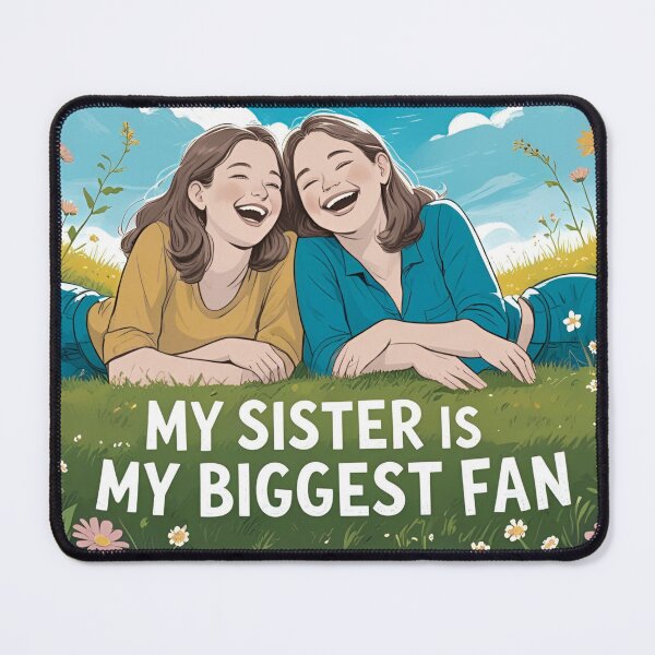 Item preview, My Sister is My Biggest Fan designed and sold by Liz Redbrake.