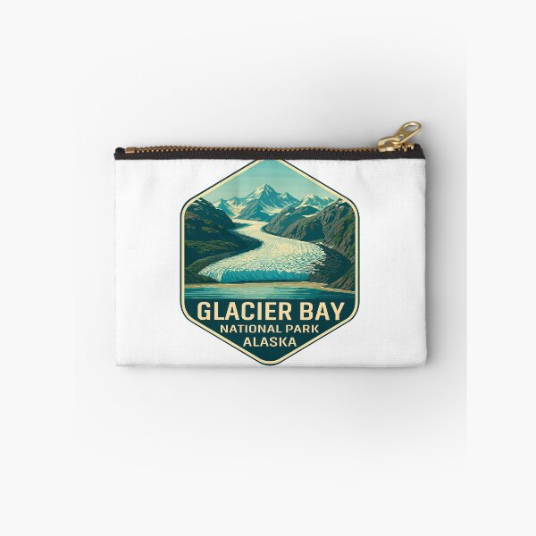 Item preview, Glacier Bay National Park Retro Alaska Sticker designed and sold by Ismeal Von.