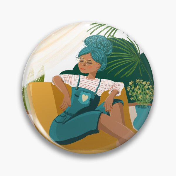 Item preview, Time out in the garden under palm trees designed and sold by AnnaSzuecs.