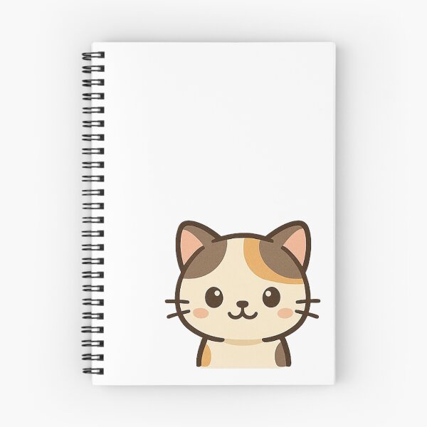 Aperçu de l'œuvre Chat Kawaii mignon créée et vendue par artiepie2025.