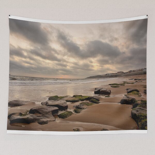 Item preview, Whitley Bay Beach November Sunrise designed and sold by Violaman.